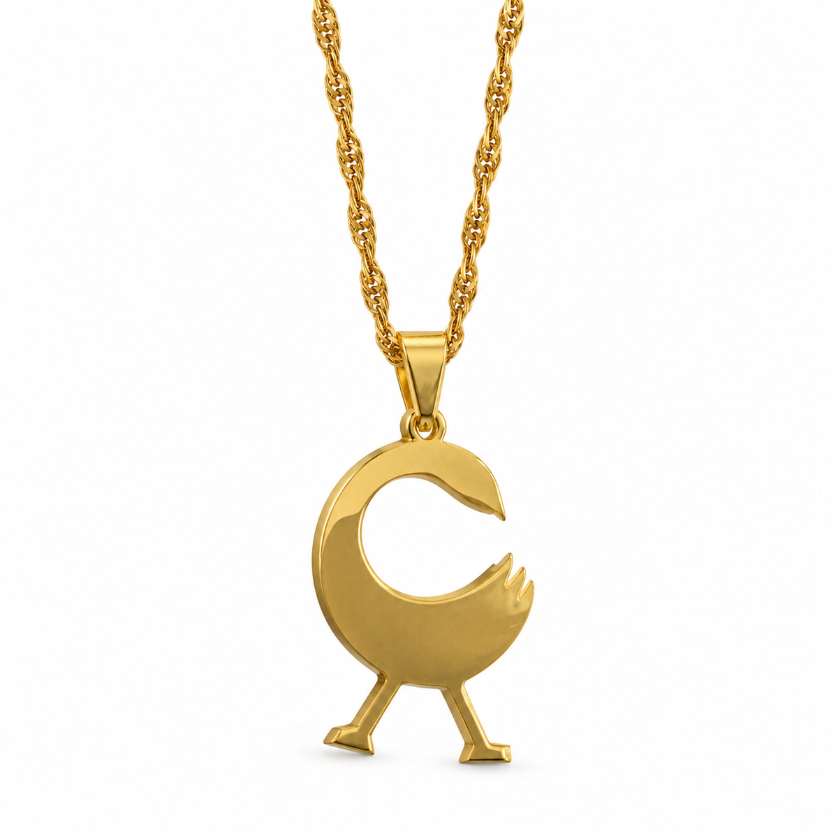 Sankofa Pendant Necklace