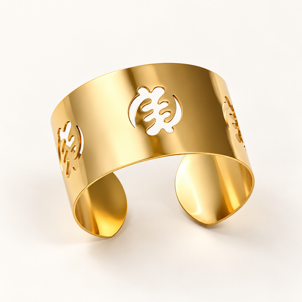 Gye Nyame Cuff Bracelet