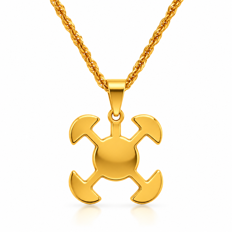 Akoma Ntoso Pendant Necklace