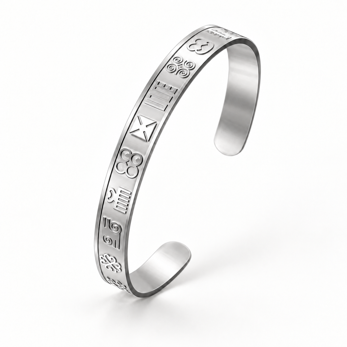 The Adinkra Legacy Bracelet & Ring Set