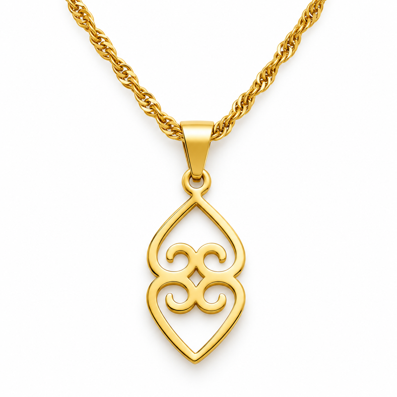 Asase Ye Duru Pendant Necklace