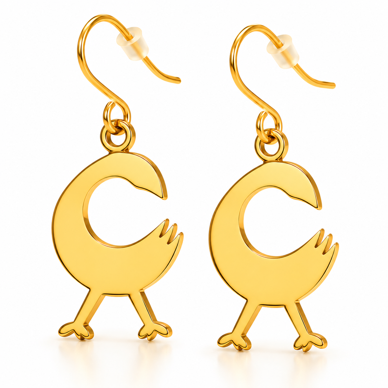 Sankofa Earrings