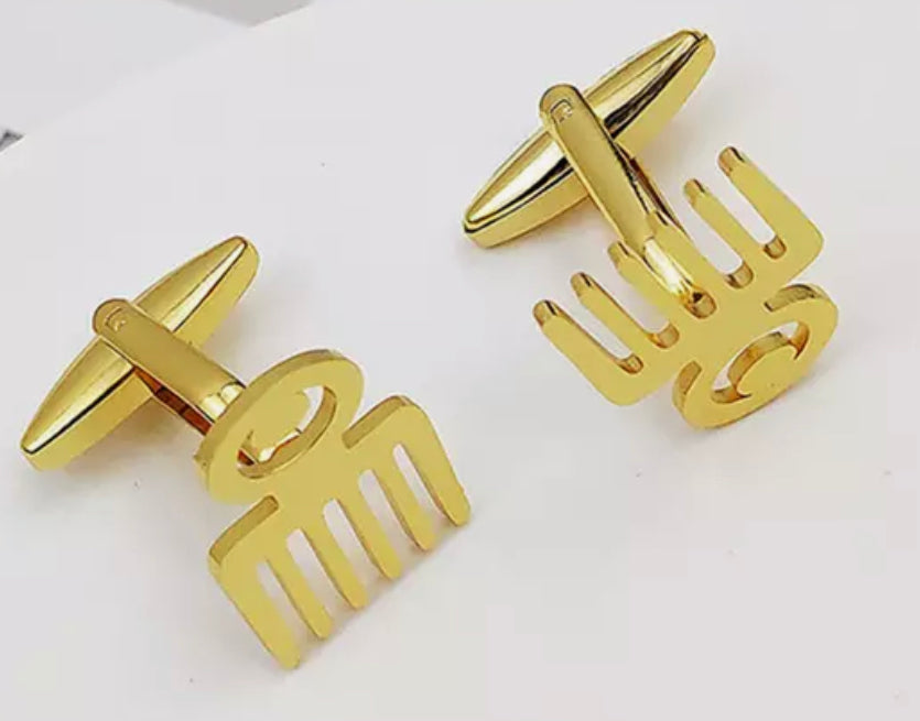 Adinkra Cuff Links