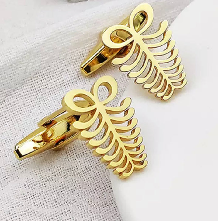 Adinkra Cuff Links