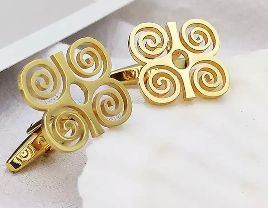 Adinkra Cuff Links